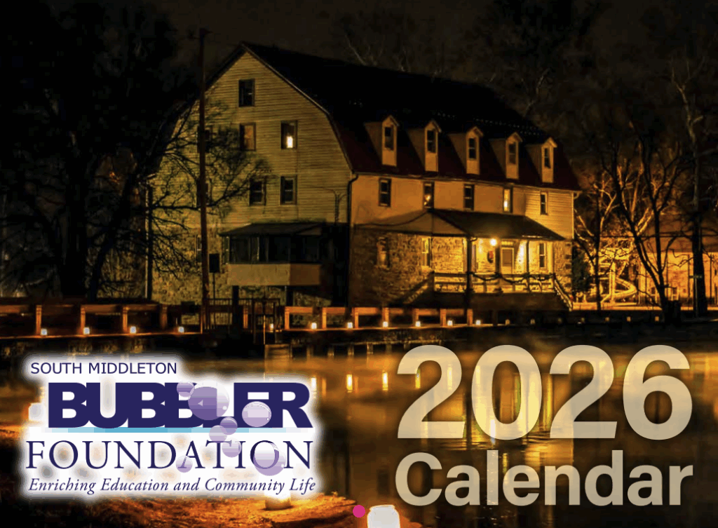 South Middleton Bubbler Foundation 2026 Calendar.